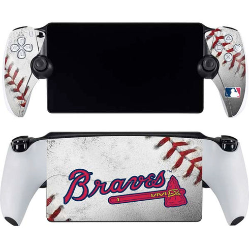 MLB Atlanta Braves Game Ball PlayStation Portal Remote Player Skin