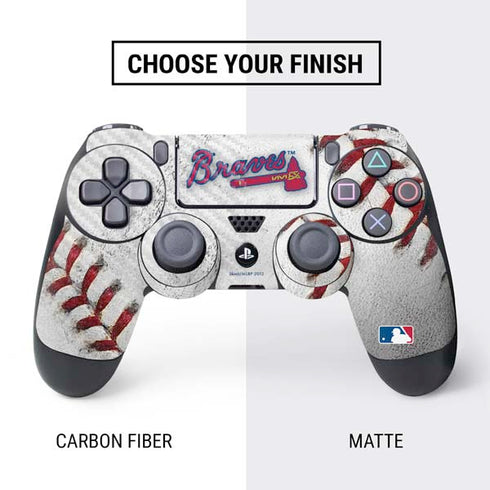 MLB Atlanta Braves Game Ball PS4 Controller Skin