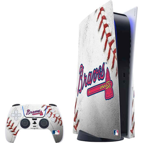 MLB Atlanta Braves Game Ball PS5 Bundle Skin