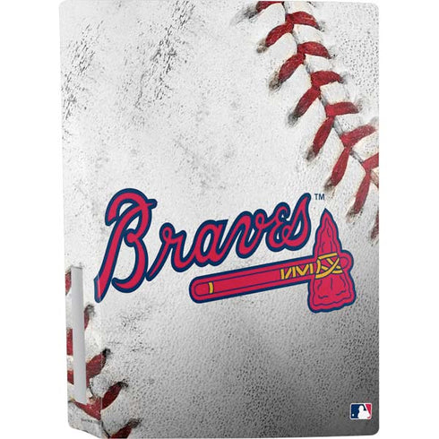 MLB Atlanta Braves Game Ball PS5 Console Skin