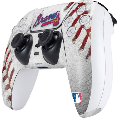 MLB Atlanta Braves Game Ball PS5 Controller Skin