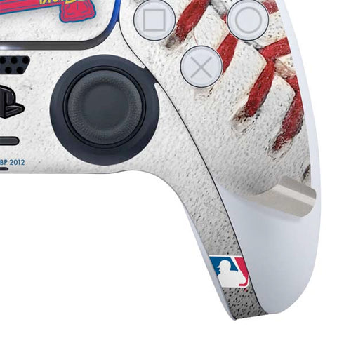 MLB Atlanta Braves Game Ball PS5 Controller Skin