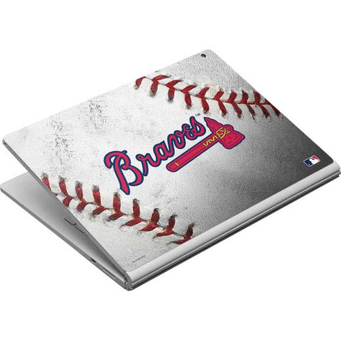 MLB Atlanta Braves Game Ball Surface Book Skin