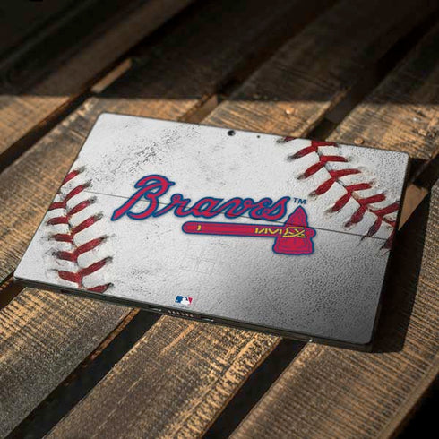 MLB Atlanta Braves Game Ball Surface Pro 7 Skin