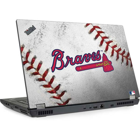 MLB Atlanta Braves Game Ball Lenovo ThinkPad Skin