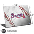 MLB Atlanta Braves Game Ball Universal Laptop 12in (9.8 x 6.8in) Skin