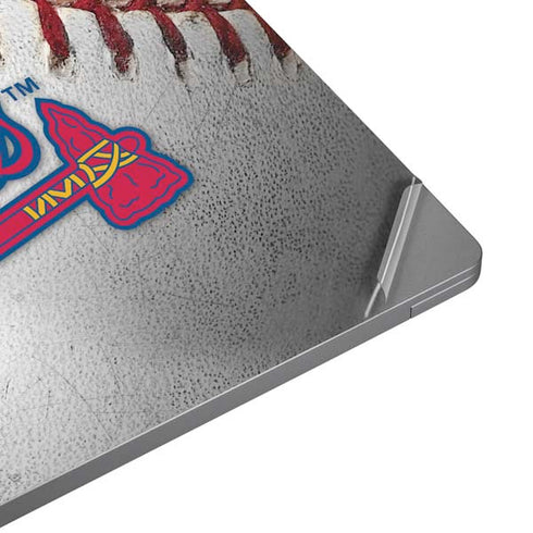 MLB Atlanta Braves Game Ball Universal Laptop 16.6in (13.4 x 9.7in) Skin