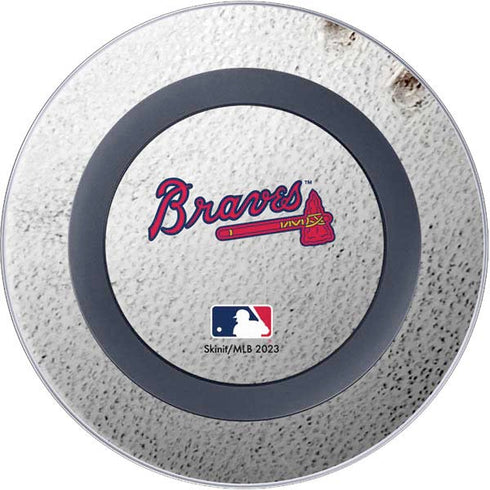 MLB Atlanta Braves Game Ball Wireless Charger Skin