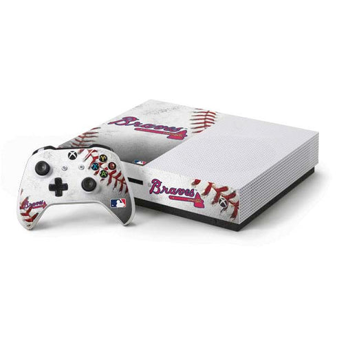 MLB Atlanta Braves Game Ball Xbox One Skins