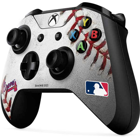 MLB Atlanta Braves Game Ball Xbox One X Controller Skin