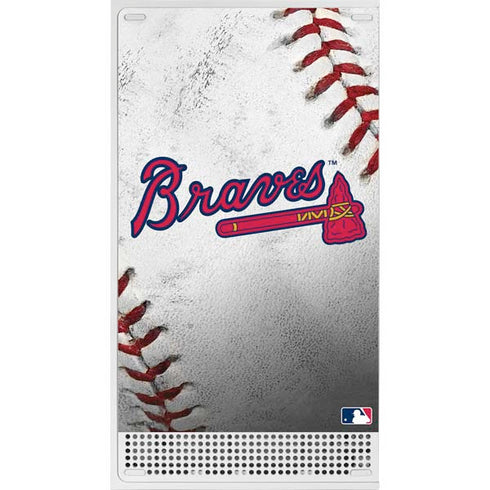 MLB Atlanta Braves Game Ball Xbox Series S Console Skin