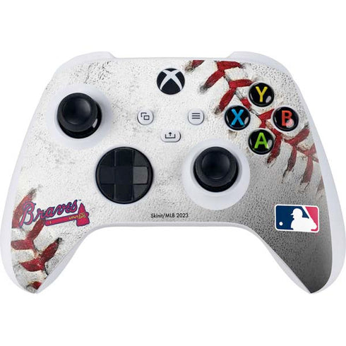 MLB Atlanta Braves Game Ball Xbox Series S Controller Skin