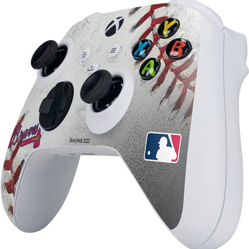 MLB Atlanta Braves Game Ball Xbox Series S Controller Skin