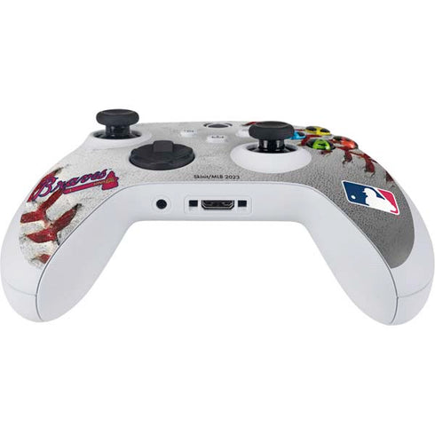 MLB Atlanta Braves Game Ball Xbox Series S Controller Skin