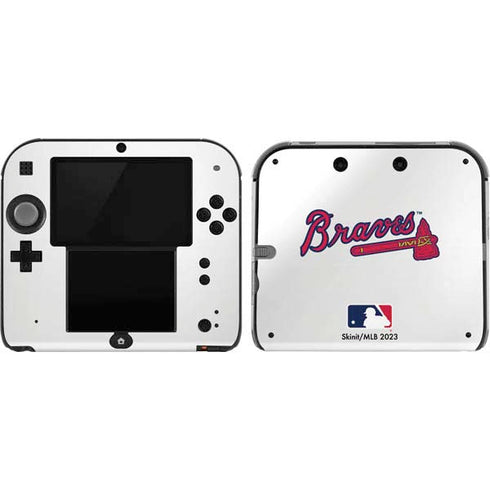 MLB Atlanta Braves Home Jersey Nintendo 2DS Skin
