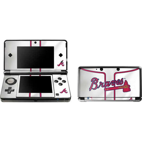 MLB Atlanta Braves Home Jersey 3DS (2011) Skin