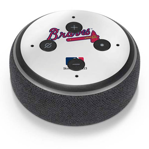 MLB Atlanta Braves Home Jersey Amazon Echo Dot Skin
