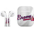 MLB Atlanta Braves Home Jersey Apple AirPods Skin