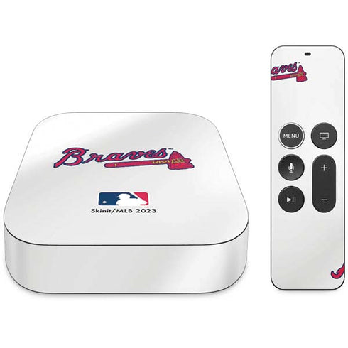 MLB Atlanta Braves Home Jersey Apple TV Skin