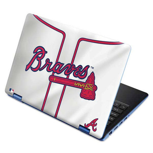 MLB Atlanta Braves Home Jersey Aspire R11 11.6in Skin