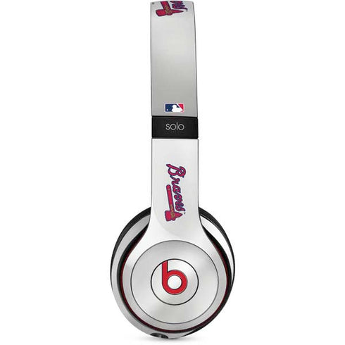 MLB Atlanta Braves Home Jersey Beats Solo 2 Wireless Skin