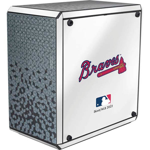 MLB Atlanta Braves Home Jersey Cooler Master MasterBox Q300L Mini Tower Skin