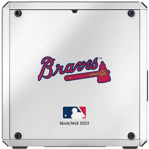 MLB Atlanta Braves Home Jersey Cooler Master MasterBox Q300L Mini Tower Skin