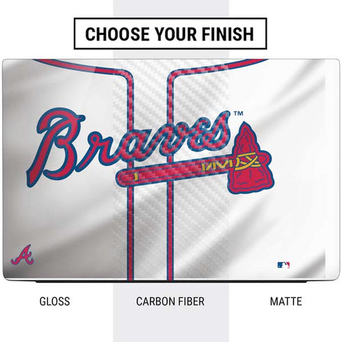 MLB Atlanta Braves Home Jersey Dell Vostro Skin
