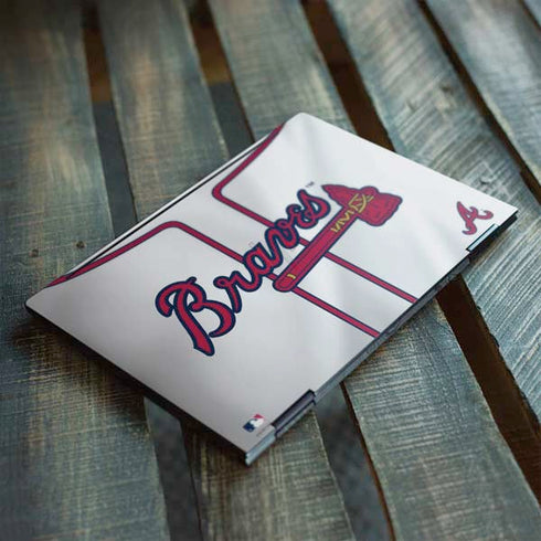 MLB Atlanta Braves Home Jersey HP Envy Skin