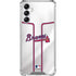 MLB Atlanta Braves Home Jersey Galaxy A14 5G Clear Case