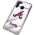 MLB Atlanta Braves Home Jersey Galaxy A21 Clear Case