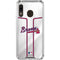 MLB Atlanta Braves Home Jersey Galaxy A30 Clear Case