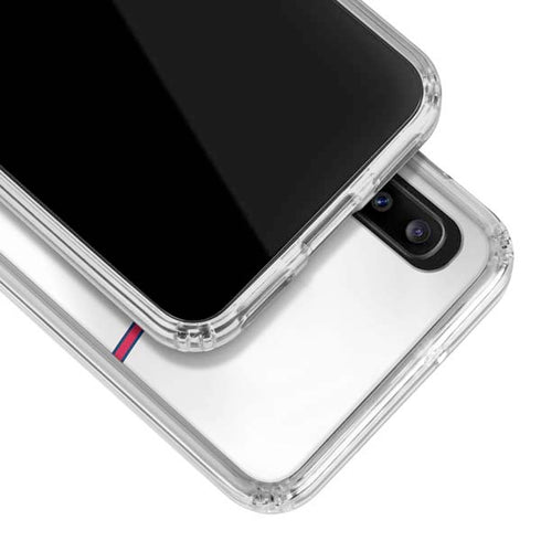 MLB Atlanta Braves Home Jersey Galaxy A30 Clear Case