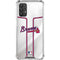 MLB Atlanta Braves Home Jersey Galaxy A32 5G Clear Case
