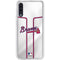 MLB Atlanta Braves Home Jersey Galaxy A50 Clear Case
