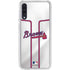 MLB Atlanta Braves Home Jersey Galaxy A50 Clear Case