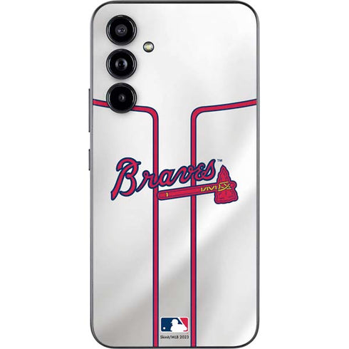 MLB Atlanta Braves Home Jersey Galaxy A54 5G Skin