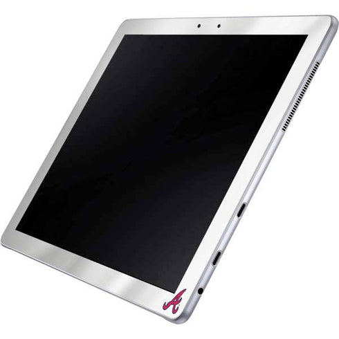 MLB Atlanta Braves Home Jersey Galaxy Book 12in Skin