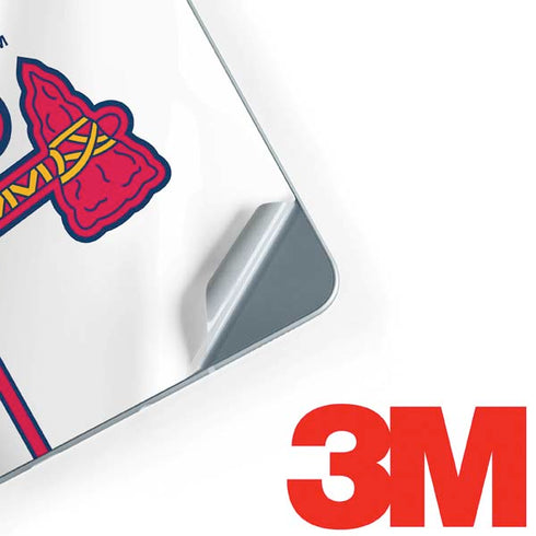 MLB Atlanta Braves Home Jersey Galaxy Book 12in Skin