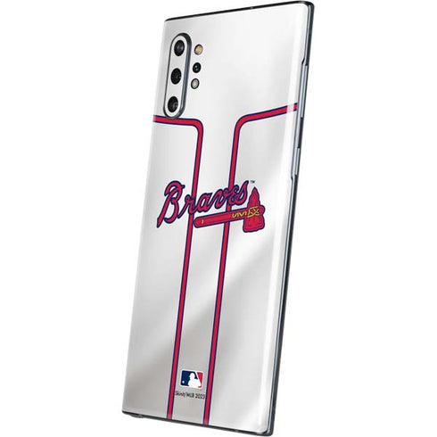 MLB Atlanta Braves Home Jersey Galaxy Note 10 Plus Skin
