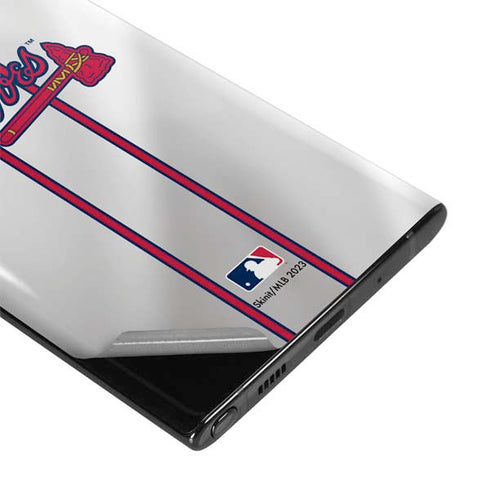 MLB Atlanta Braves Home Jersey Galaxy Note 10 Plus Skin