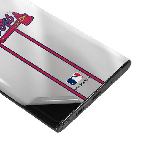 MLB Atlanta Braves Home Jersey Galaxy Note 10 Skin