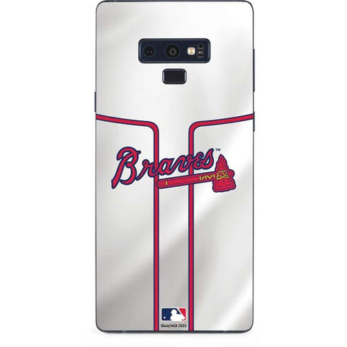 MLB Atlanta Braves Home Jersey Galaxy Note 9 Skin