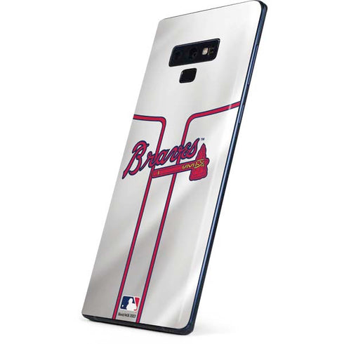 MLB Atlanta Braves Home Jersey Galaxy Note 9 Skin
