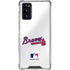 MLB Atlanta Braves Home Jersey Galaxy Note20 5G Clear Case