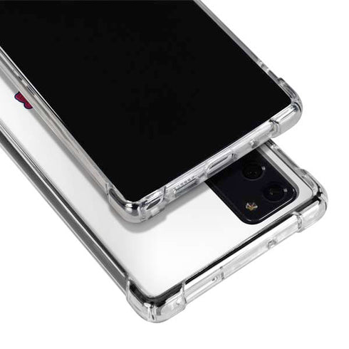 MLB Atlanta Braves Home Jersey Galaxy Note20 5G Clear Case