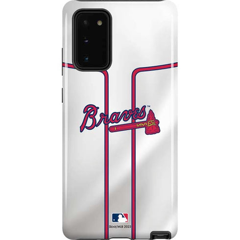 MLB Atlanta Braves Home Jersey Galaxy Note20 5G Pro Case