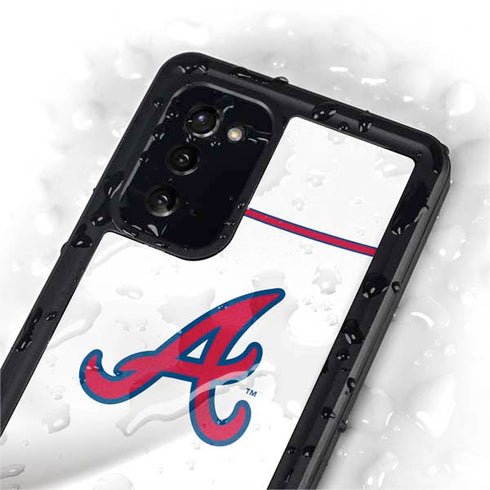 MLB Atlanta Braves Home Jersey Galaxy Note20 5G Waterproof Case