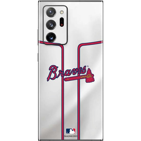 MLB Atlanta Braves Home Jersey Galaxy Note20 Ultra 5G Skin