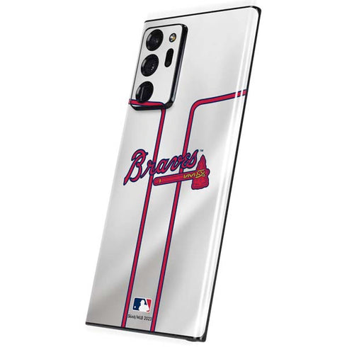 MLB Atlanta Braves Home Jersey Galaxy Note20 Ultra 5G Skin
